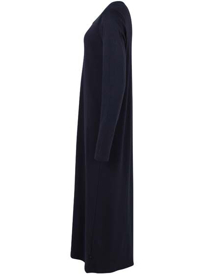 Danecasilda LS Viscose Dress Dk Navy