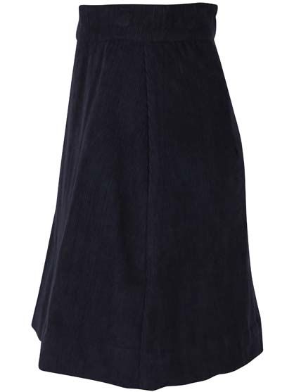 Danelondon Cord Skirt Dk Navy