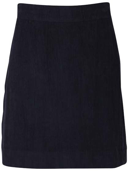 Danelondon Cord Skirt Dk Navy