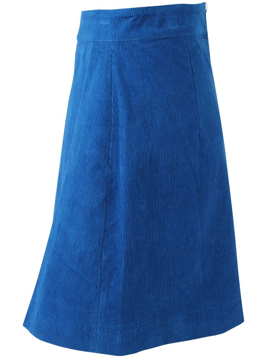 Danelondon Cord Skirt Blue