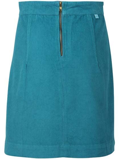 Danelondon Cord Skirt Rainblue