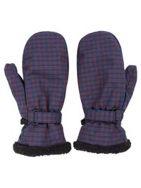 Danehandy Mittens Marine/Black/Redwine