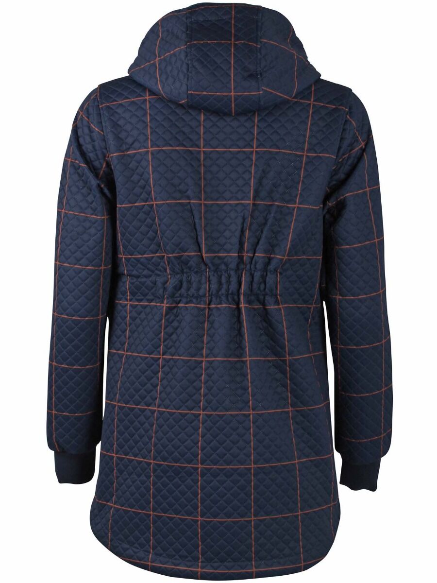 Danejohanne Thermo Anorak Navy/Occer LARGE PLAID