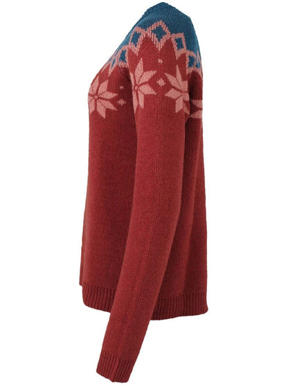 Danehytte Wool Sweater Rose Tile