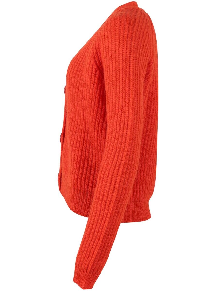 Danadorable Wool Cardigan Bright Red