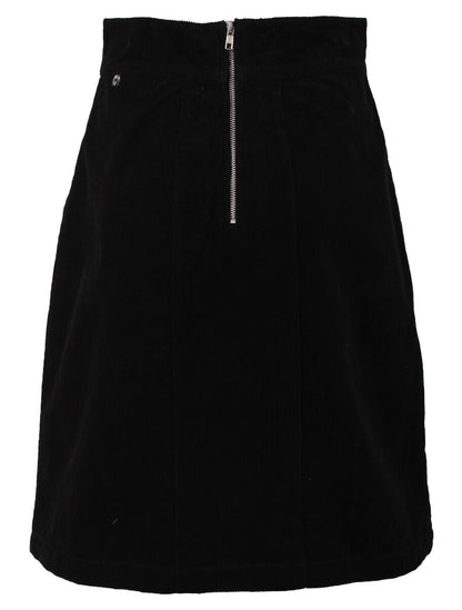 Danemaren Cord Skirt Black