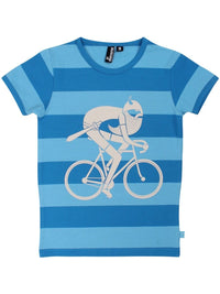 Rainbow Tee Musical Stripe BIKING VIKING
