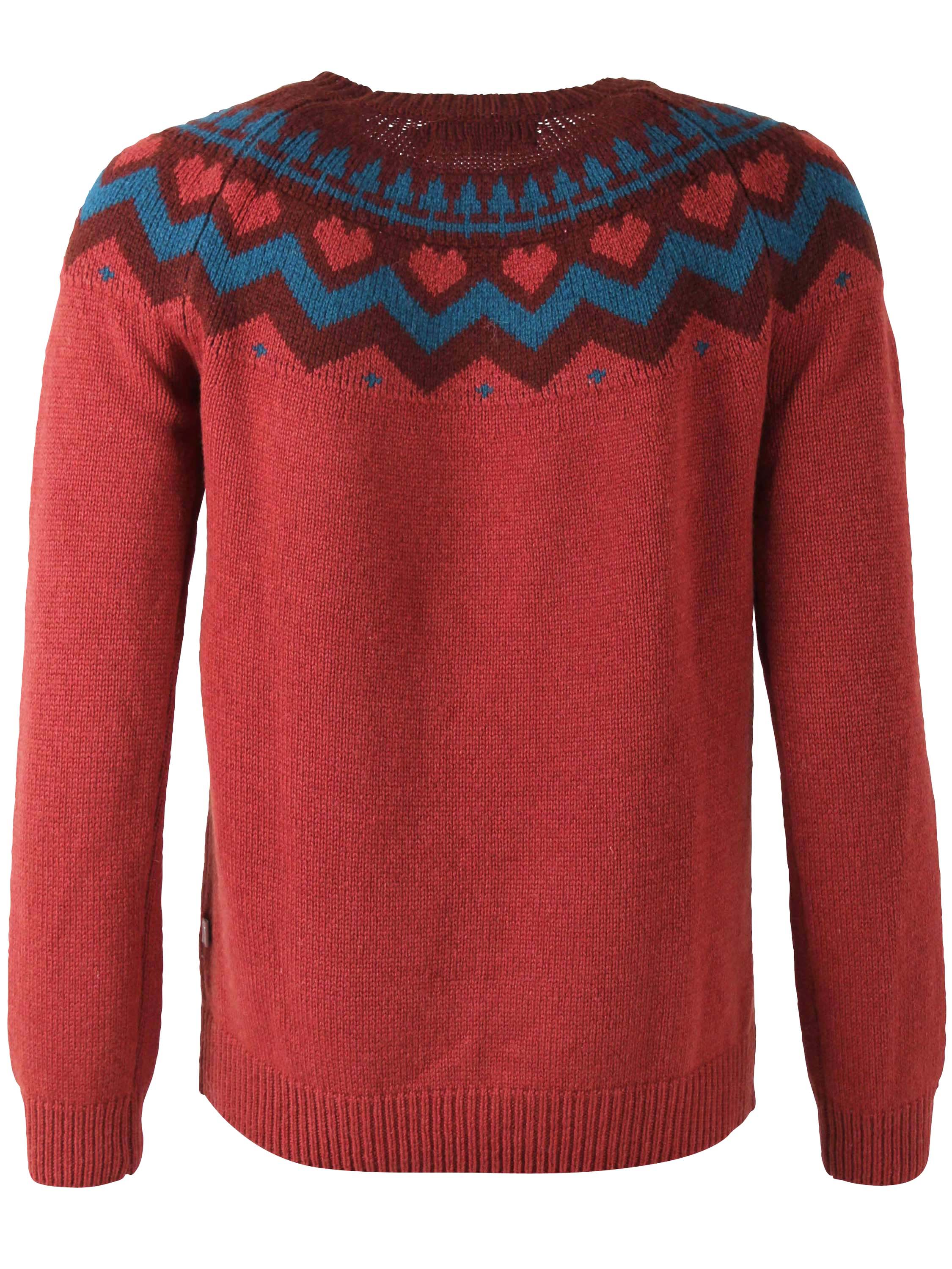 Dananne Wool Sweater Rose Tile