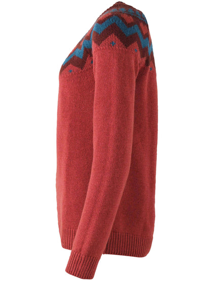 Dananne Wool Sweater Rose Tile