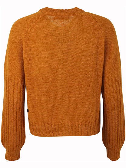 Danarnaq Wool Cardigan Mustard