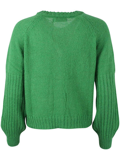 Danarnaq Wool Cardigan Green