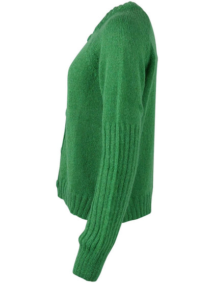 Danarnaq Wool Cardigan Green