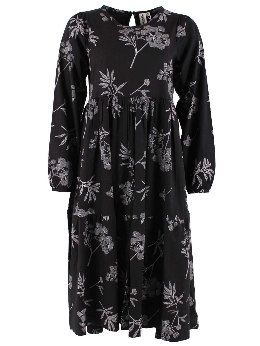 Danoktober Dress Black/Chalk HEMLOCK