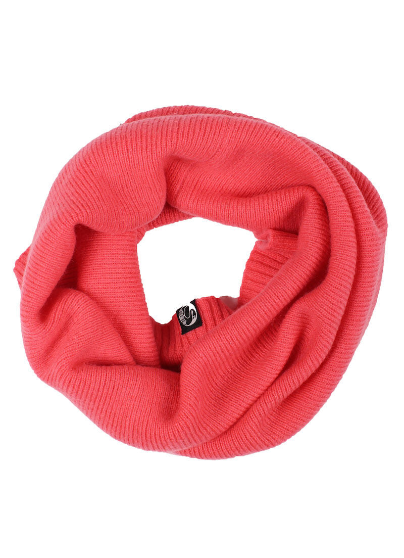 ESS - Cashmere Neckwarmer Electric Coral