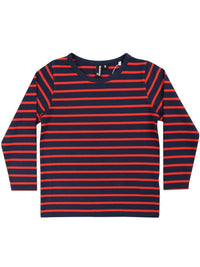 Danesailor Tee Navy/Bright Red