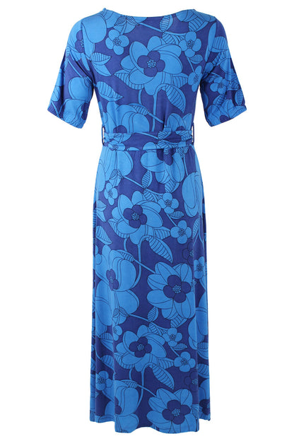 Daneflora Dress Blue/Royal Blue BLOOM BOOM