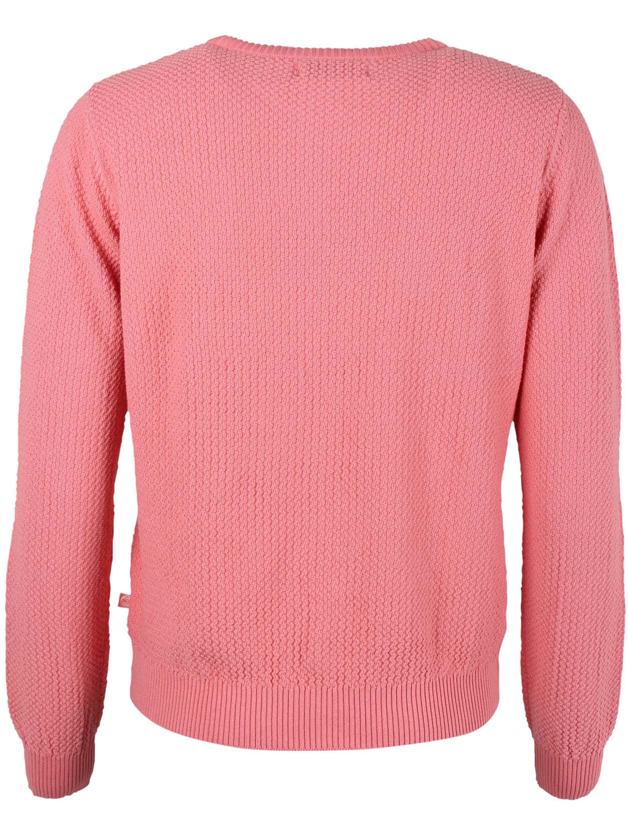 Danepearly Pearl Knit Sweater Bright Coral