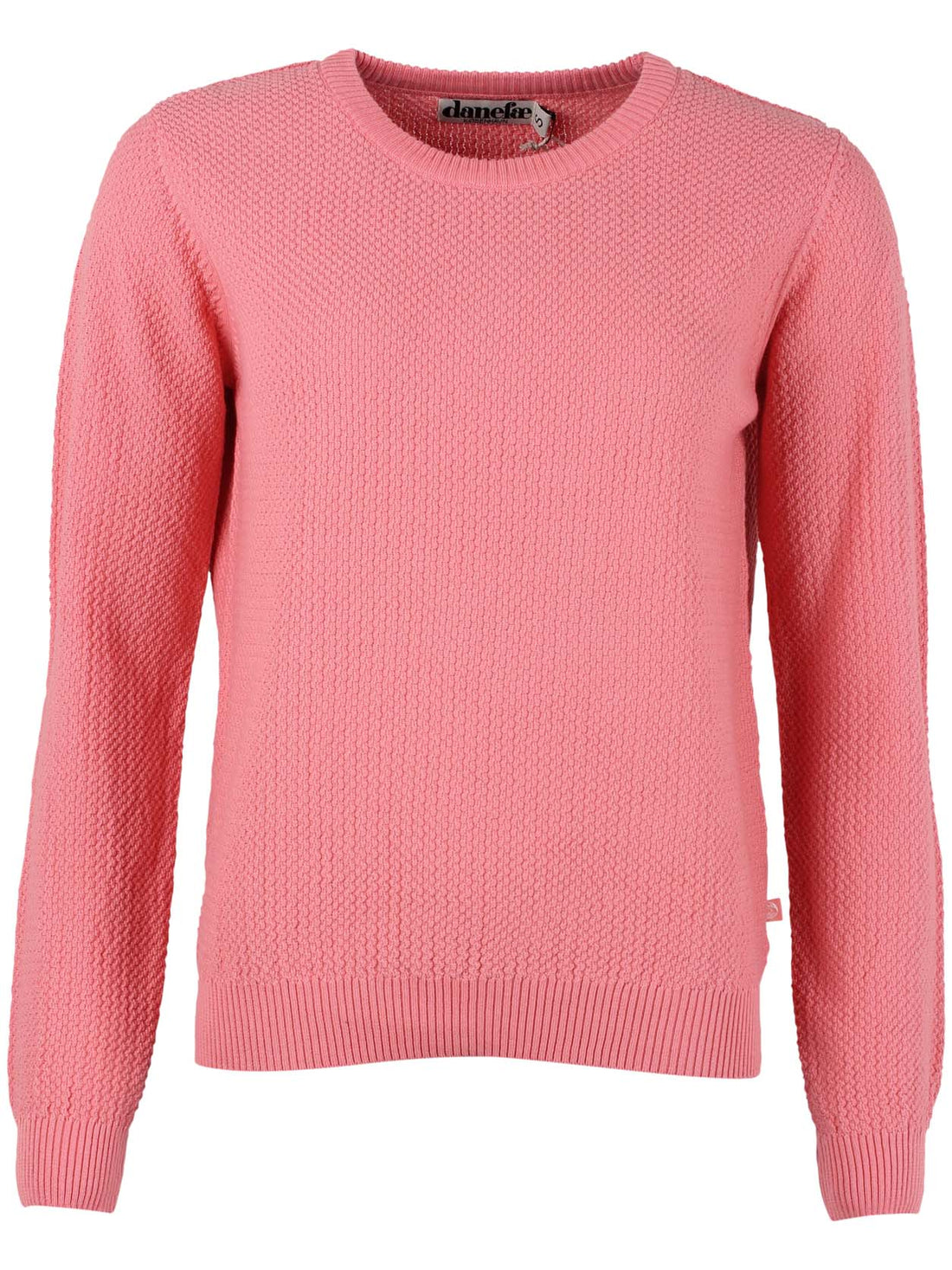 Danepearly Pearl Knit Sweater Bright Coral