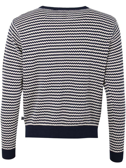 Danepearly Pearl Knit Sweater Dark Navy/Chalk