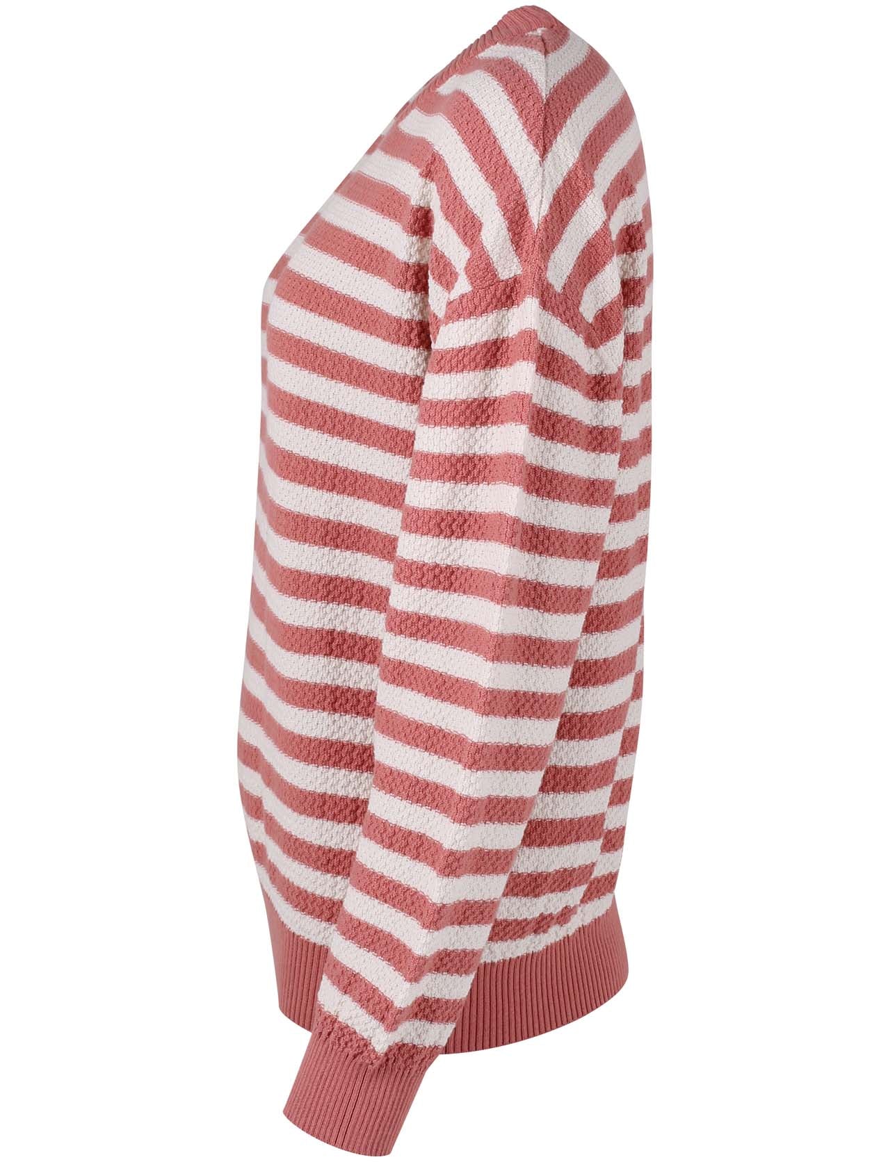 Danegold Pearl Knit Sweater Rose Beige/Off White