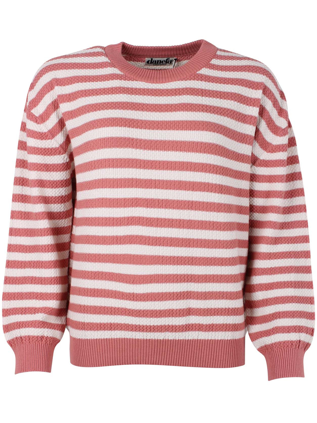 Danegold Pearl Knit Sweater Rose Beige/Off White