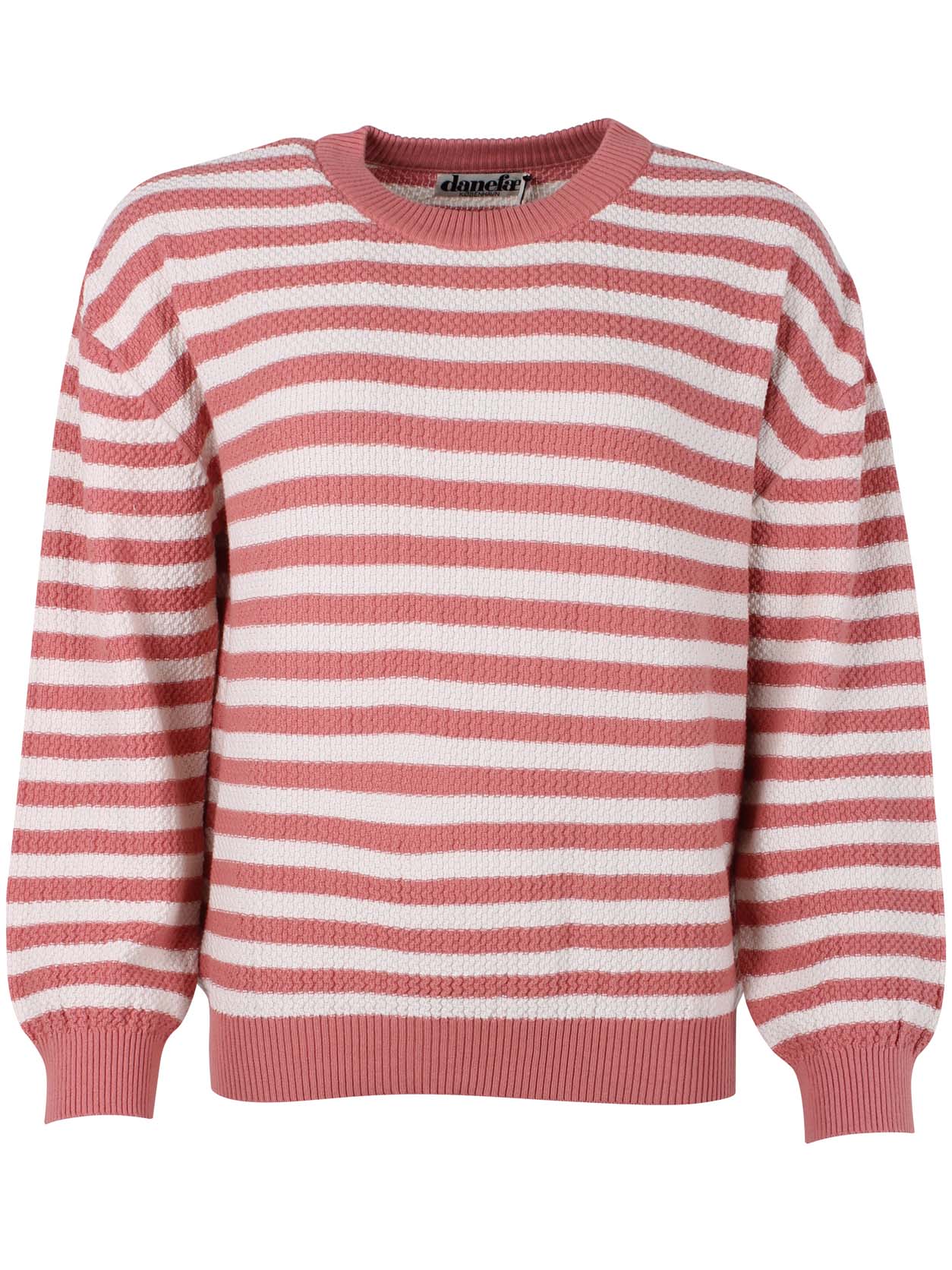 Danegold Pearl Knit Sweater Rose Beige/Off White