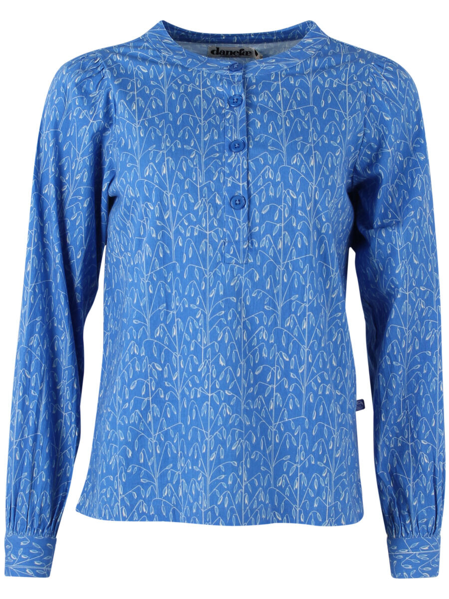 Danesanna Poplin Shirt Cold Blue/Chalk OATS