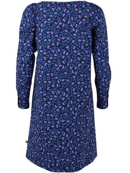 Danelund Dress Navy/Lilac FLEURIE