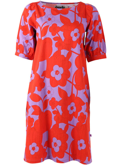 Danedal Dress Soft viola/Bright red BLOOM BOOM