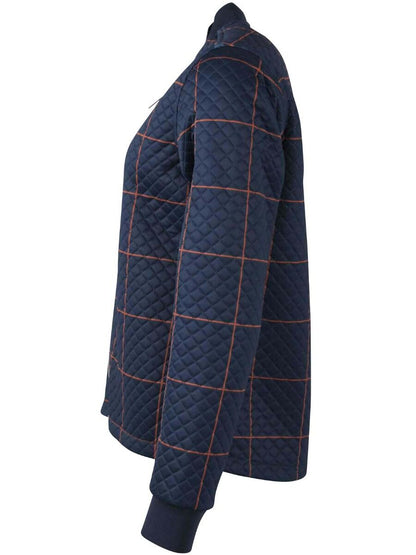 Danagnes Print Thermo Navy/Occer LARGE PLAID