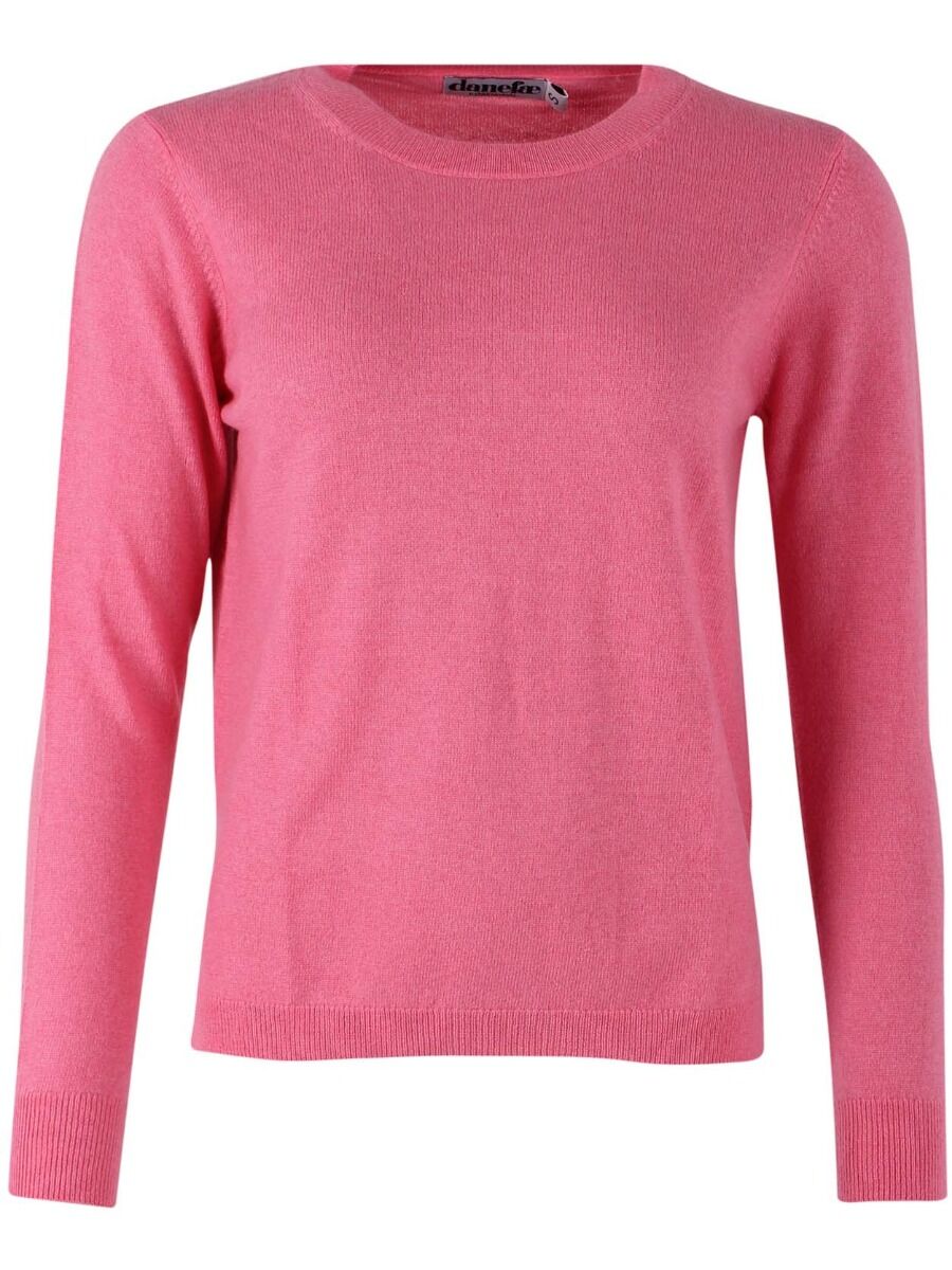Cashmere Damen Pulli Rosa Neon Pink Kaschmir Pullover Damen Pink