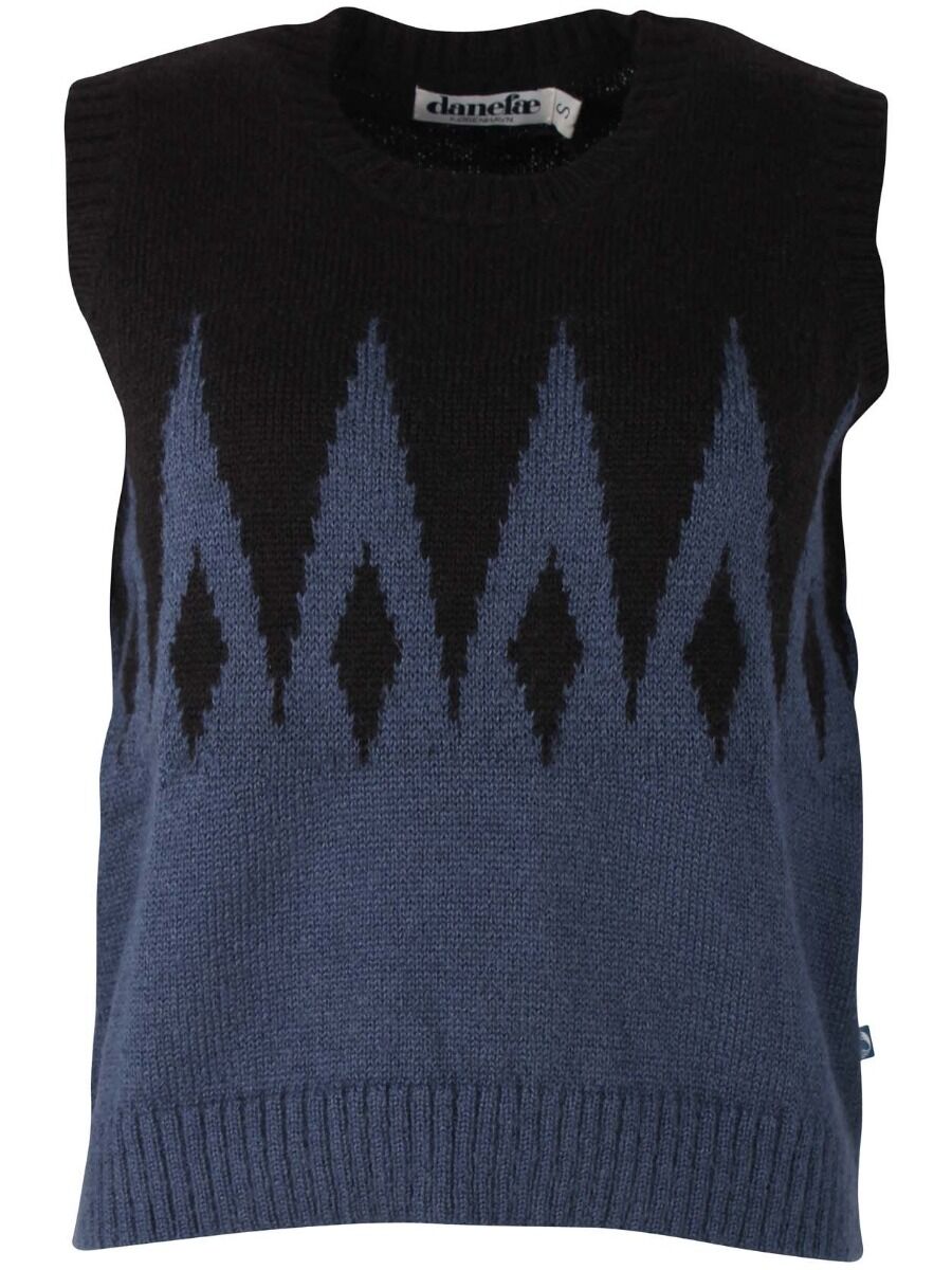 Daneklaksvik Icicles Vest Black/Marine