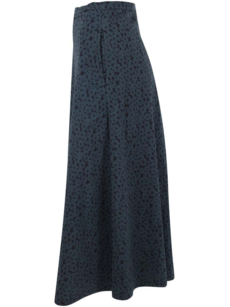 Danebrava Poplin Skirt Dark Slate FLOWERY