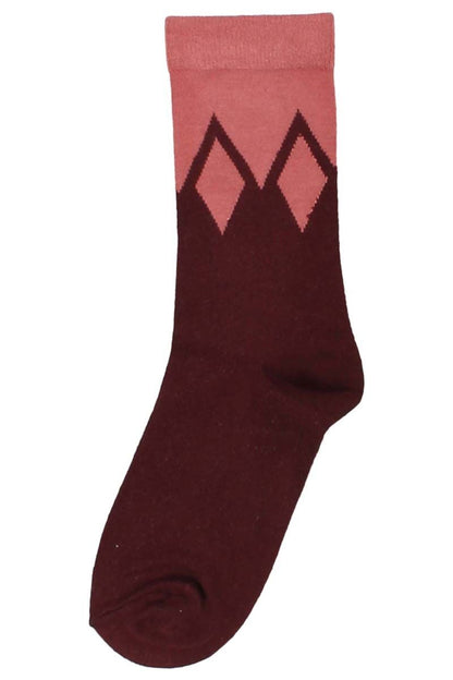 Danewalk with me Socks Berry Chocolate/Old Rose ICICLES