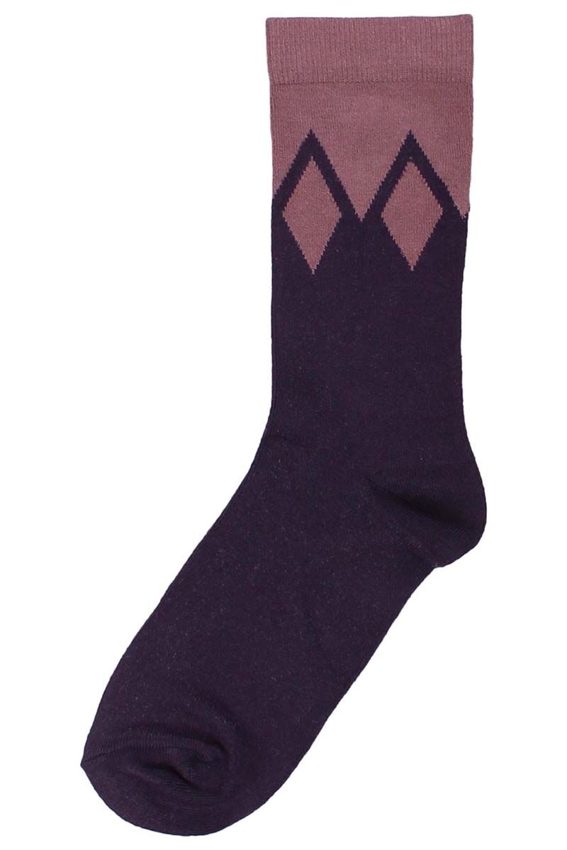 Danewalk with me Socks Black Mauve/Clay Viola ICICLES