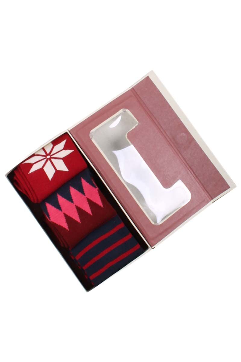 Danewalk with me Socks - Box Red - Hygge &amp; Love
