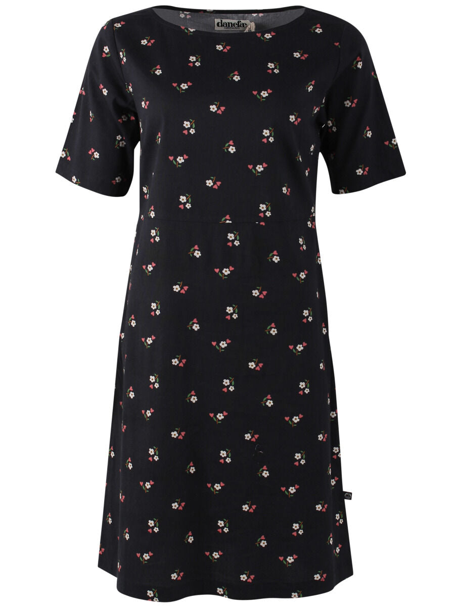 Danehyacinth dress Black MINIFLOWER