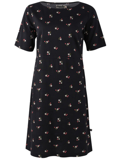 Danehyacinth dress Black MINIFLOWER