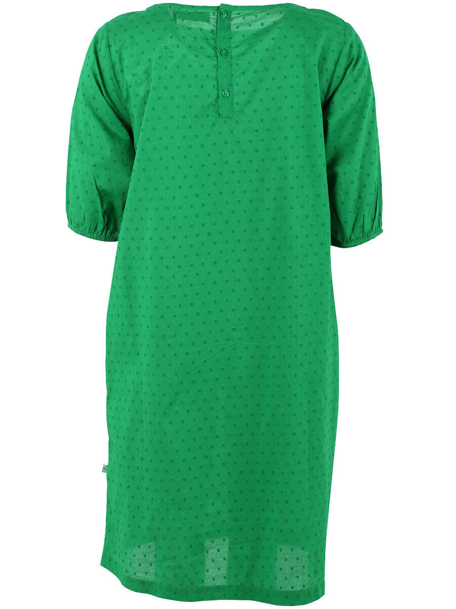Danefresia Cotton Dot dress Green