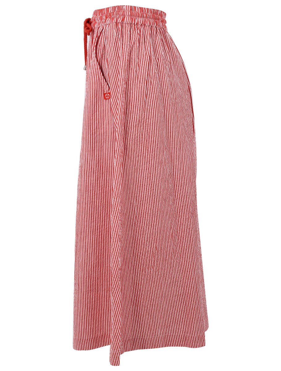 Danespresso Searsucker Skirt Bright Red/Chalk