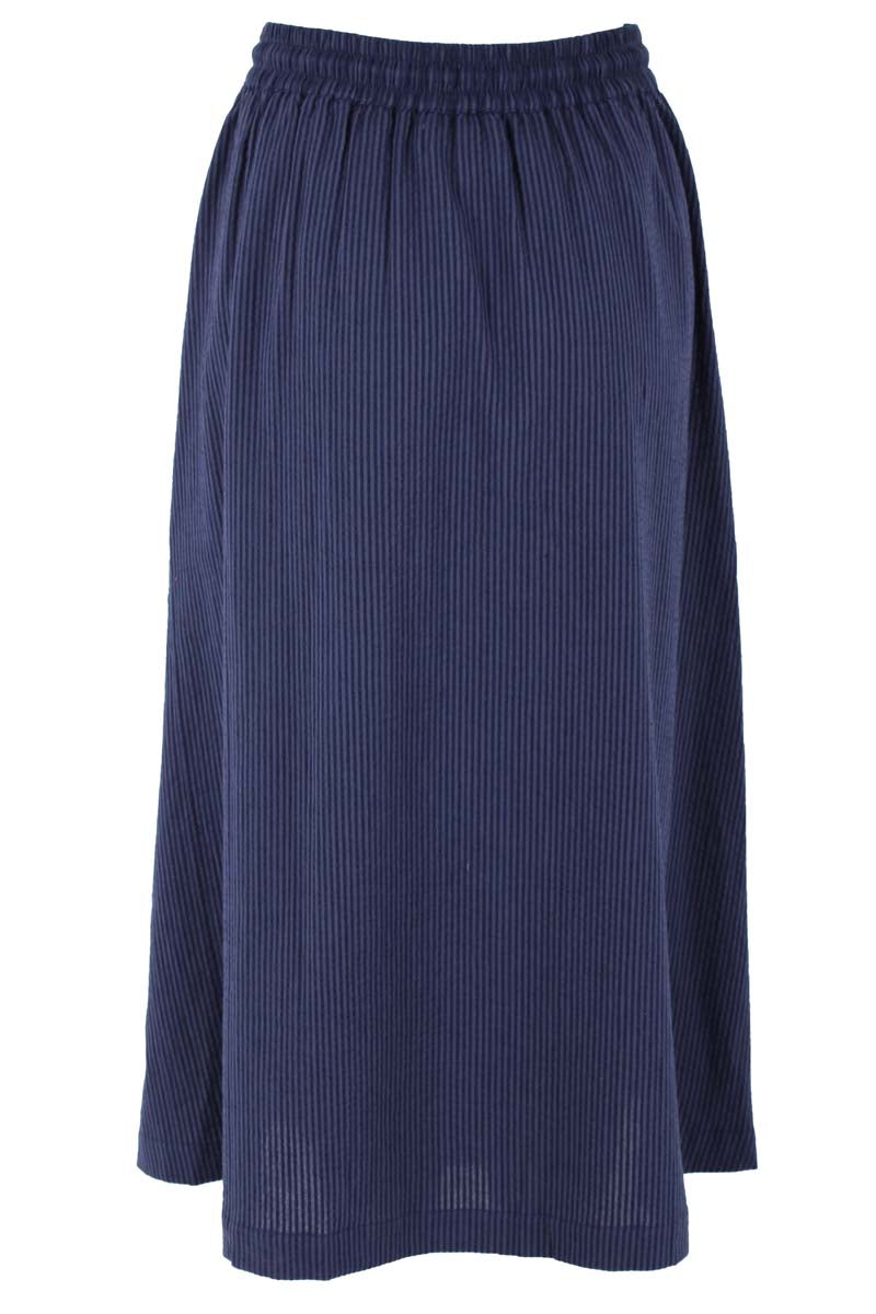 Danespresso Searsucker Skirt Grey Marine/Blue Grey
