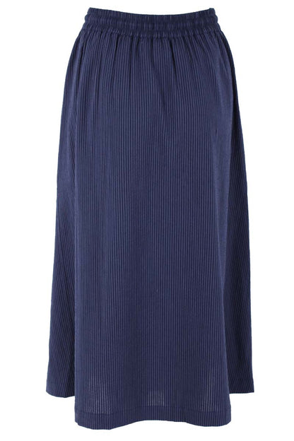 Danespresso Searsucker Skirt Grey Marine/Blue Grey