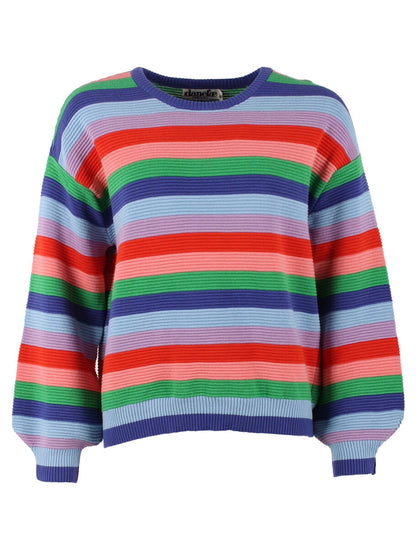 Danegold 3D Crotchet Knit Sweater Multicolor 1