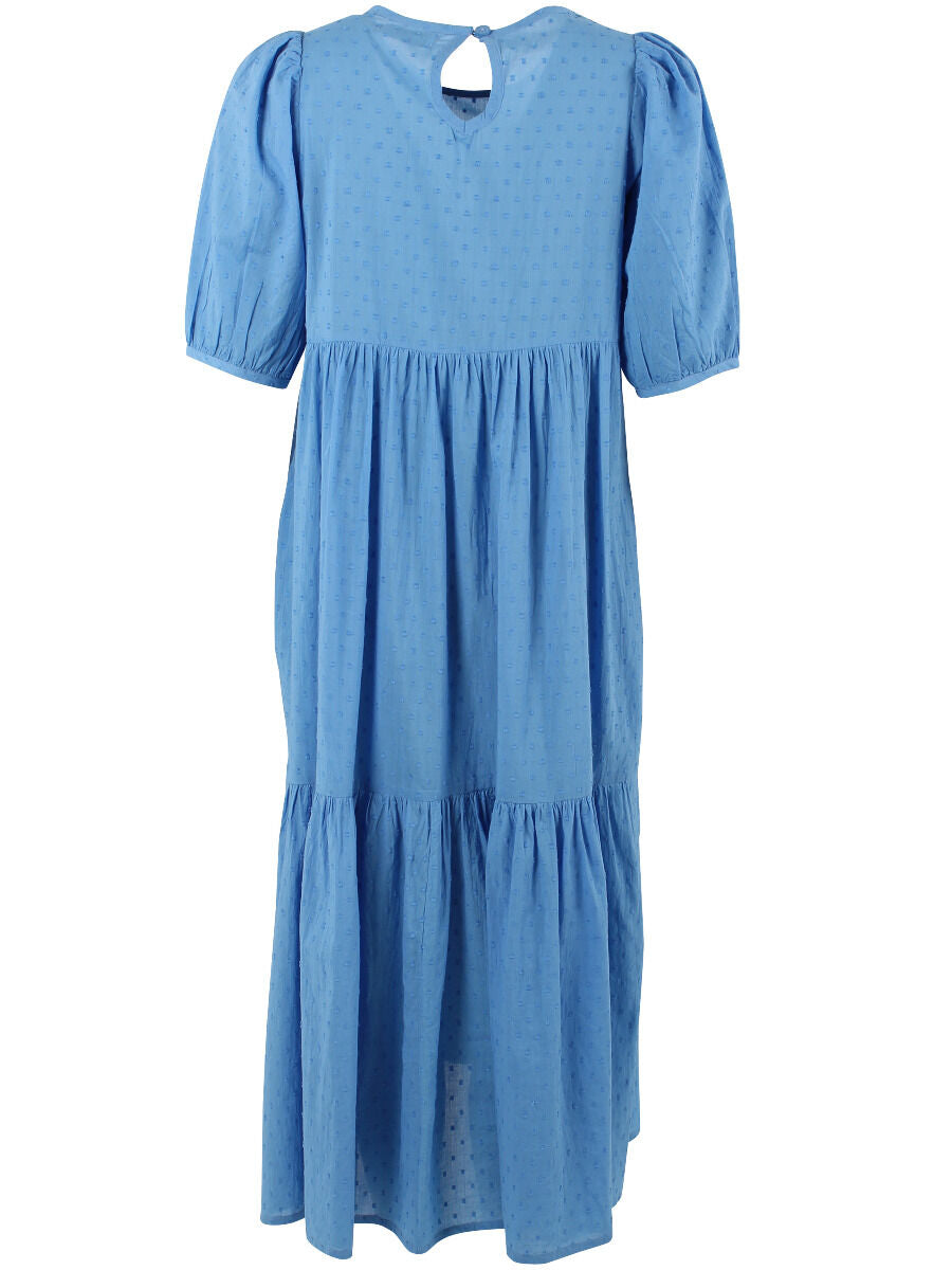 Danejuli Cotton Dot Dress Ice Blue