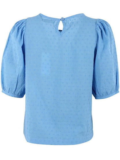 Daneprosecco Cotton Dot Shirt Ice Blue