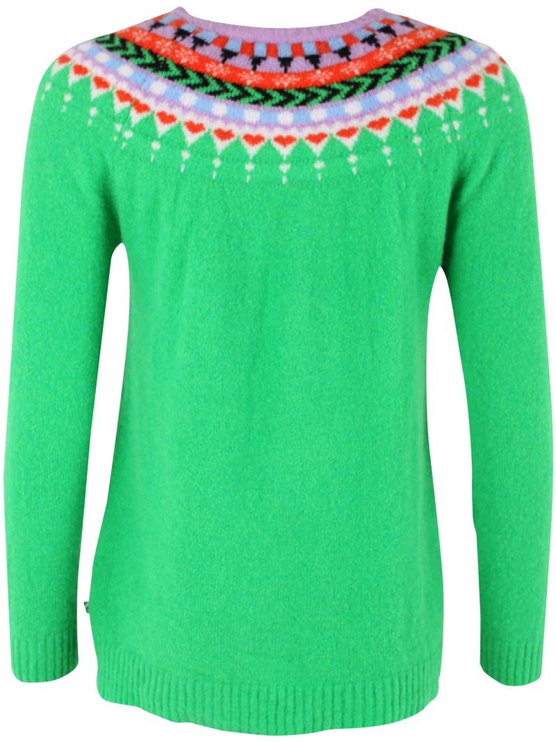 Danepeaceful Light Wool Sweater Green