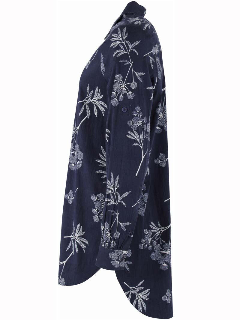 Danetulip Poplin Tunika Dk Navy/Chalk HEMLOCK