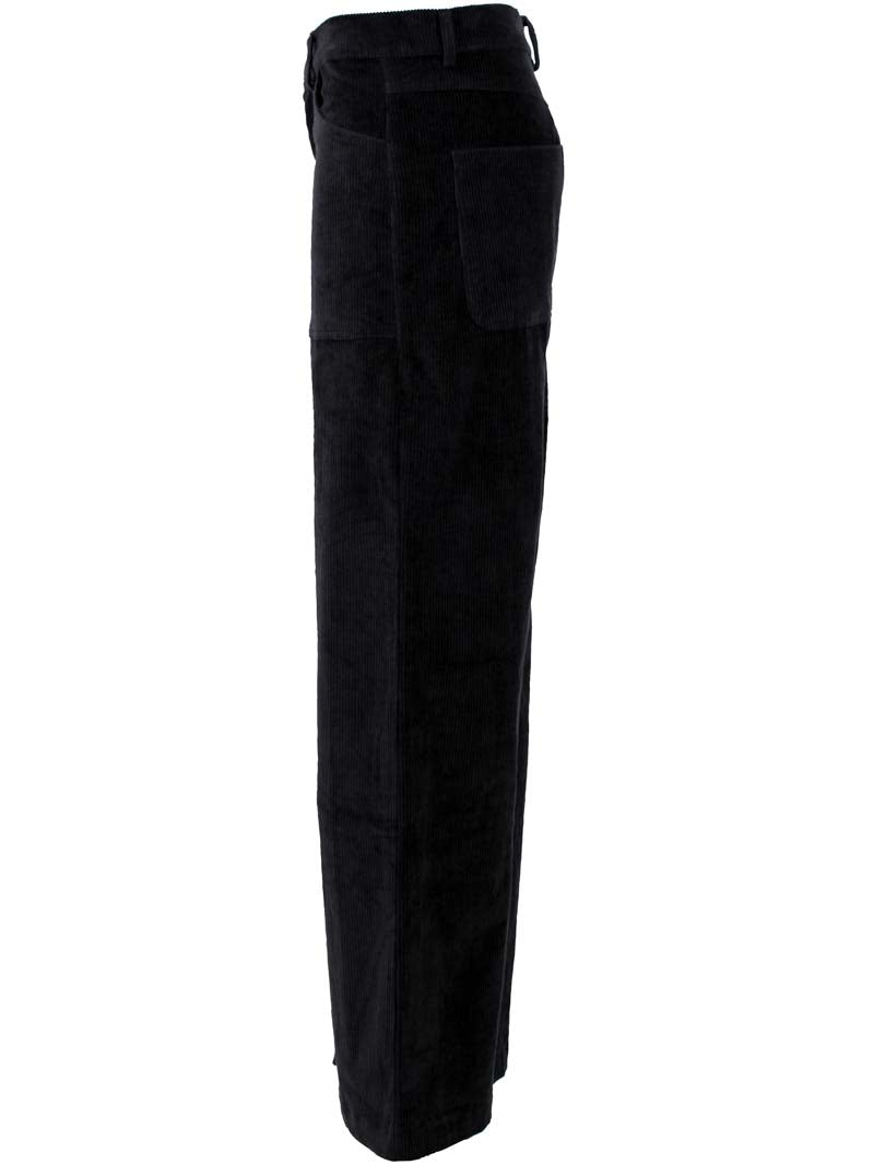 Danedaisy Cord Stretch Pants Dark Navy