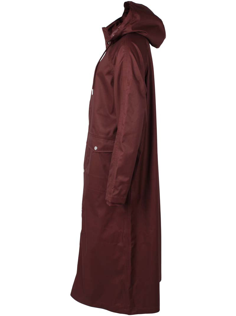 Danegarden Raincoat Dark Bordeaux