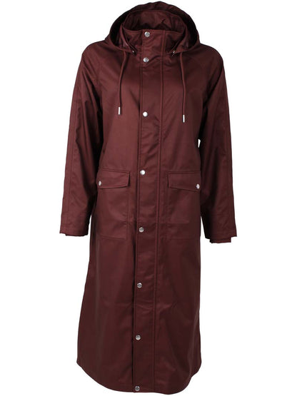 Danegarden Raincoat Dark Bordeaux